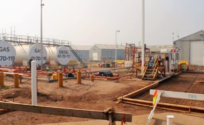 SYNCRUDE 41A FUELING STATION